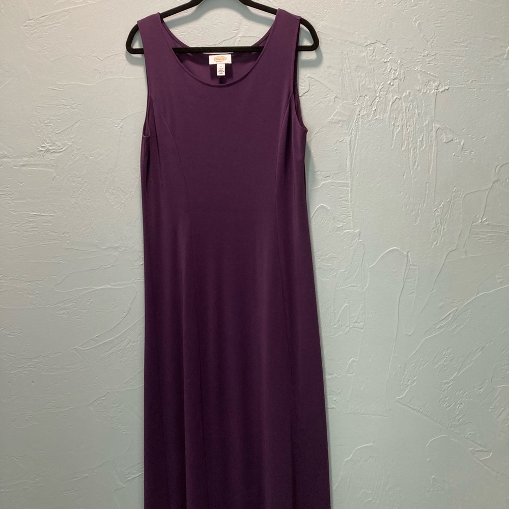 Talbots- Purple Maxi Dress